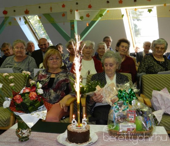 95. születésnapot ünnepeltünk 01